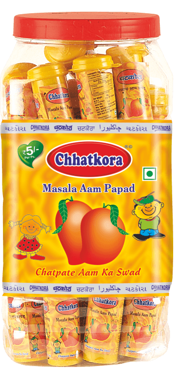 Chhatkora Aam Papad Jar 40pc (Rs 5)