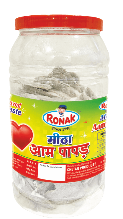 Ronak Aam Papad Meetha Jar 100pc
